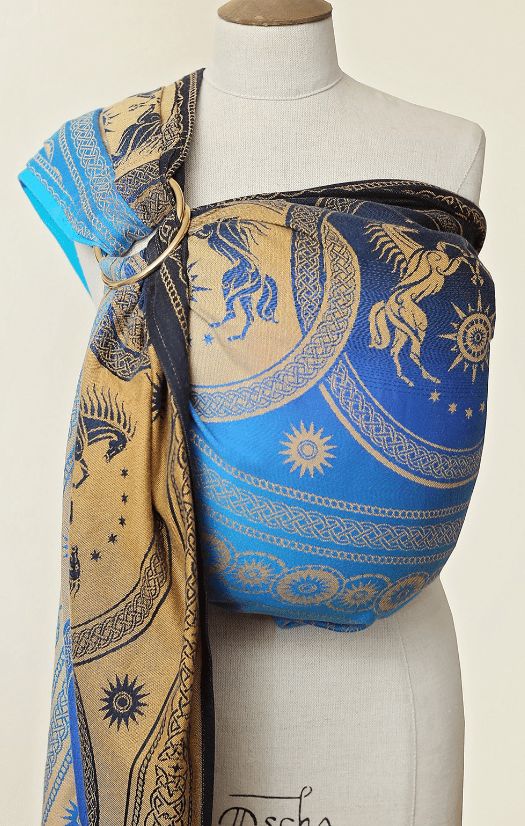 organic baby sling carrier by Oscha company. 
